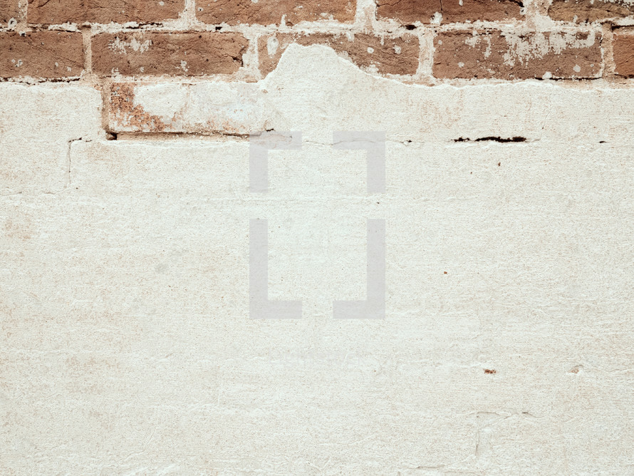 vintage rough concrete and brick wall background 