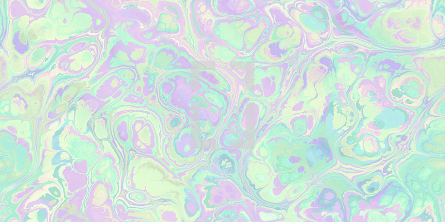 light and bright marbled background - repeat pattern seamless tile in green, purple, yellow