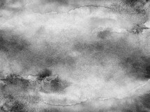 Gray watercolor background with texture watercolour paint and paper. The dark gray abstract empty aquarelle surface of square format with effect of grungefor your text or collage. Blank design template is drawn in handmade technique. Use it in for your design projects.