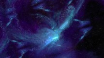 Inside Blue Galaxy