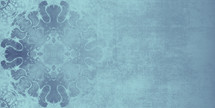 medallion grunge blue background ready for your text