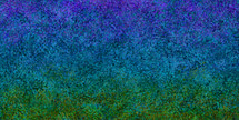 textured blue and green on canvas 