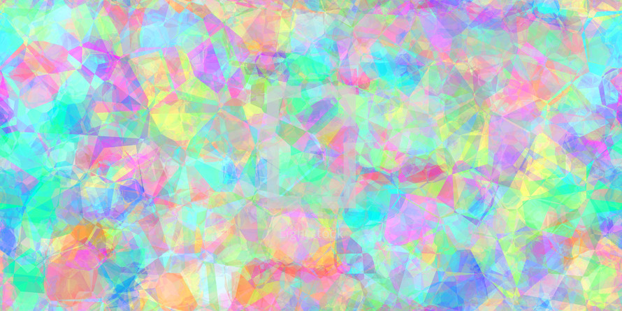 Bright pastel random geometric shapes seamless tile
