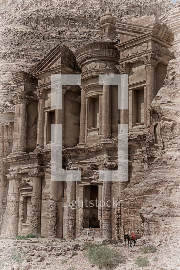 ancient Monastery In Jordan 