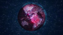 Data Globe Hologram