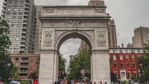 Washington Square New York City time-lapse 