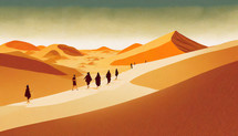 Wandering the Desert