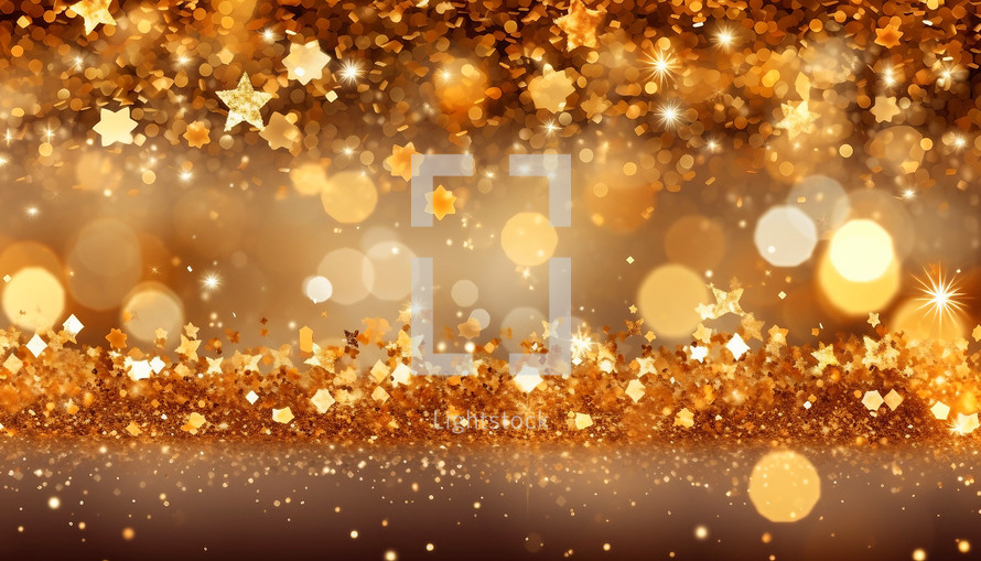 Christmas Decoration Particles glitter Background