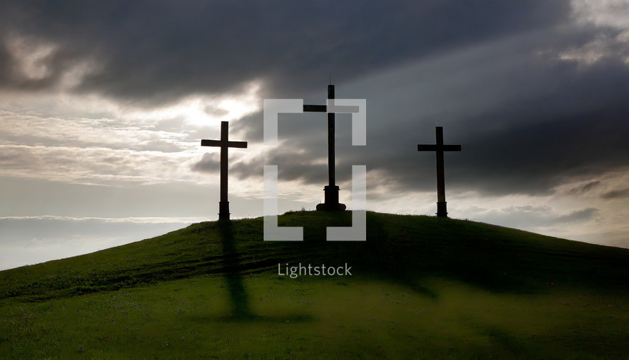Crosses on a Hill