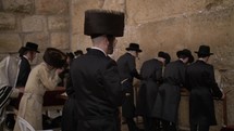 Jews Praying At The Wailing Wall Tradition Indigionous Culture Jerusalem Temple Mount