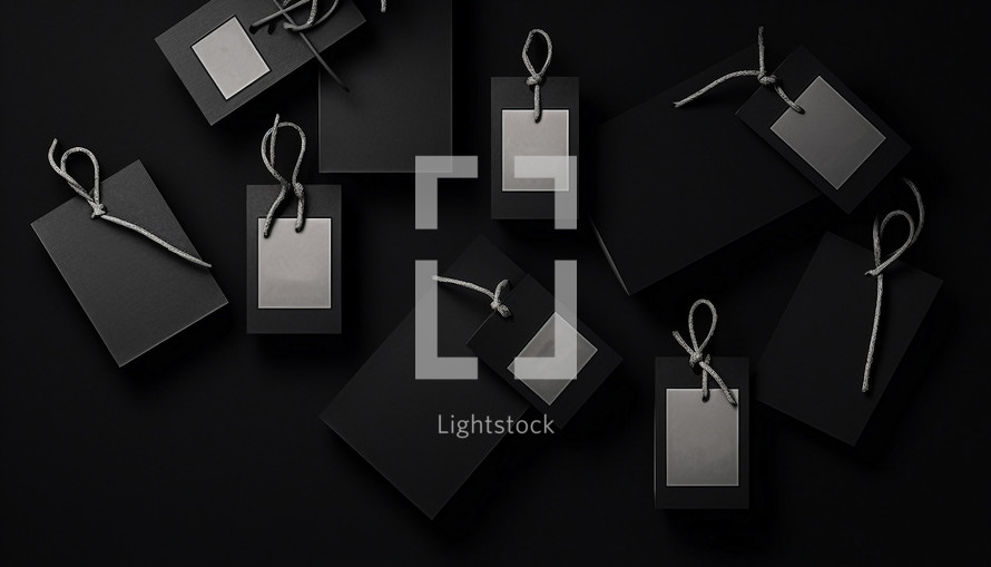 A sleek and minimalist design featuring Black Friday