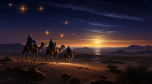 Journey of the Magi: Following the Star at Dawn