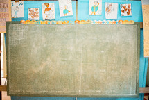 chalkboard in a classroom 
