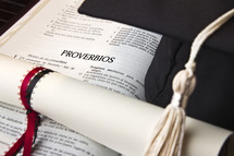 proverbios, graduation, diploma