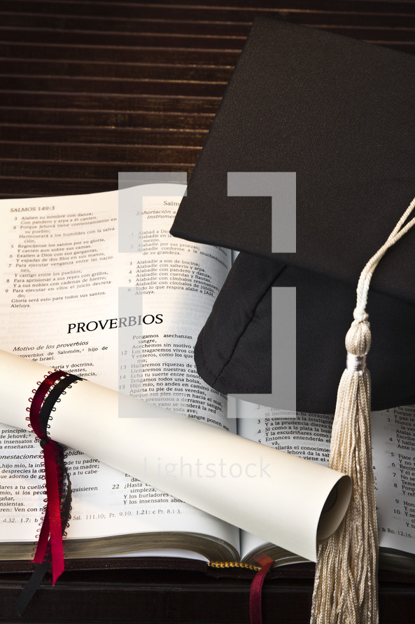 Proverbios, graduation, diploma