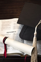 Proverbios, graduation, diploma