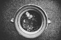 jar of coins 