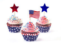 patriotic cupcakes 