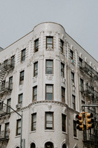 Apartment building in Little Italy in NYC