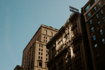 Sunlight on NYC building