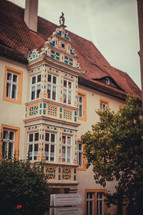 ornate hotel windows