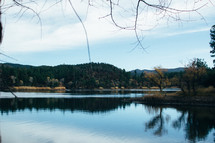 lake in fall 