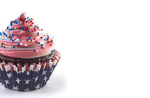 patriotic cupcake 