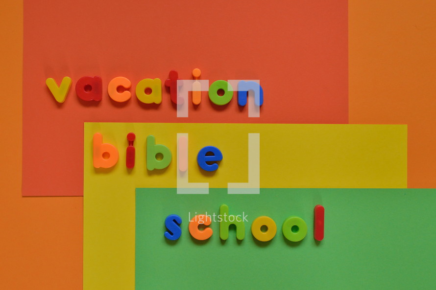 Vacation Bible school 