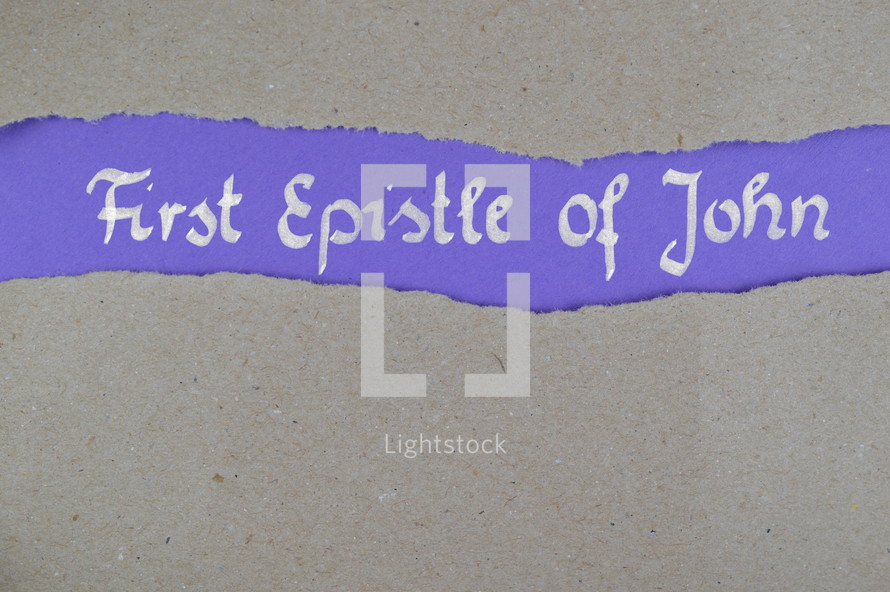 first Epistle of John
