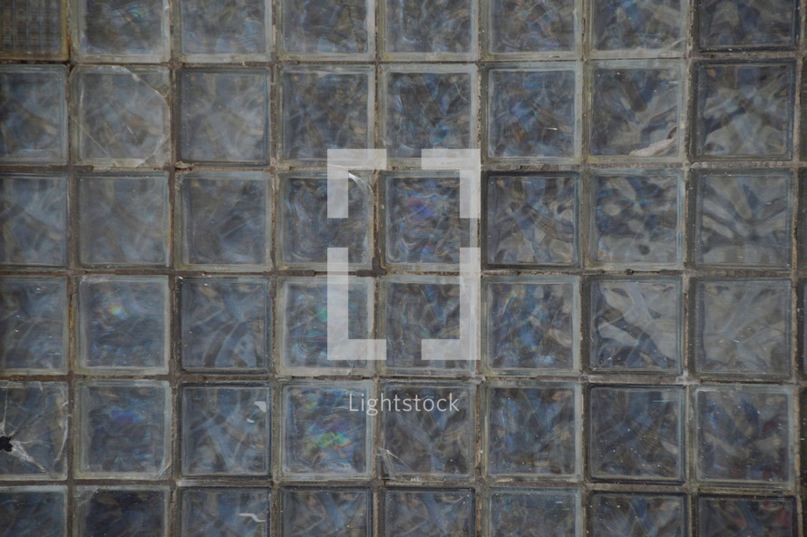 block glass texture 