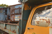 rusty old truck 