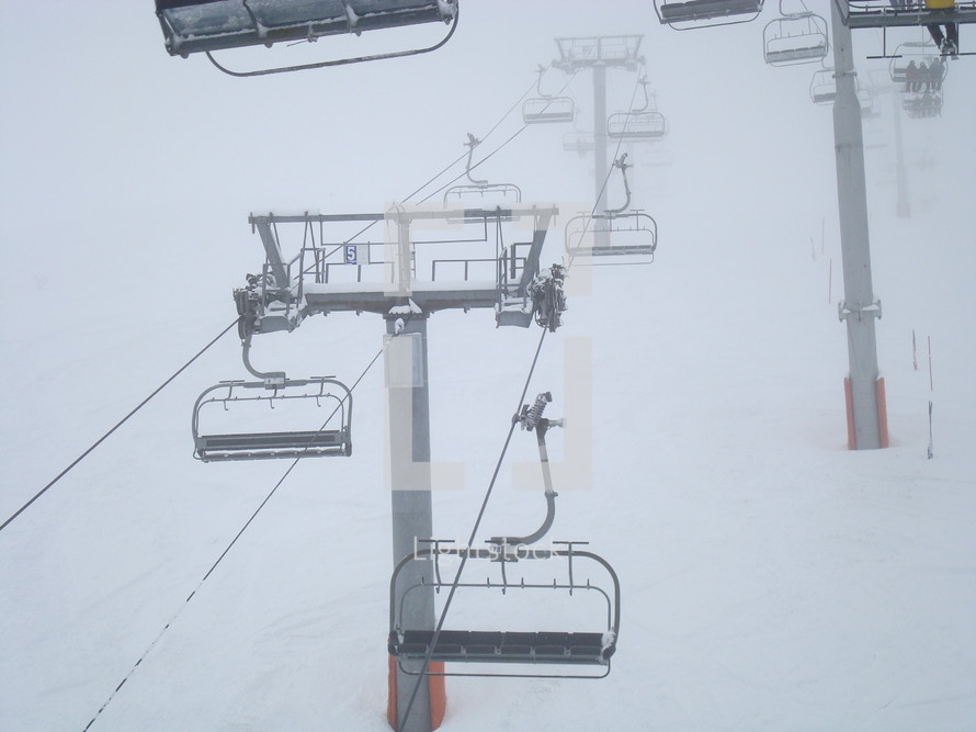 ski lifts 
