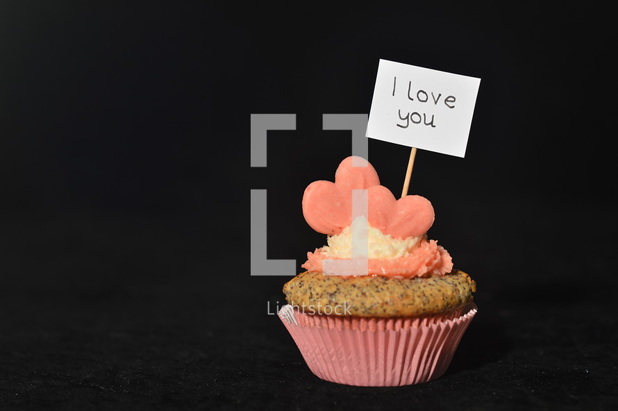 Cupcake for my sweetheart. 
