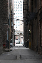 city alley