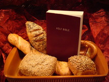 man does not live on bread alone, but on every word that comes from the mouth of God - matthew 4, 4, 