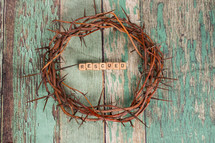 rescued and crown of thorns 
