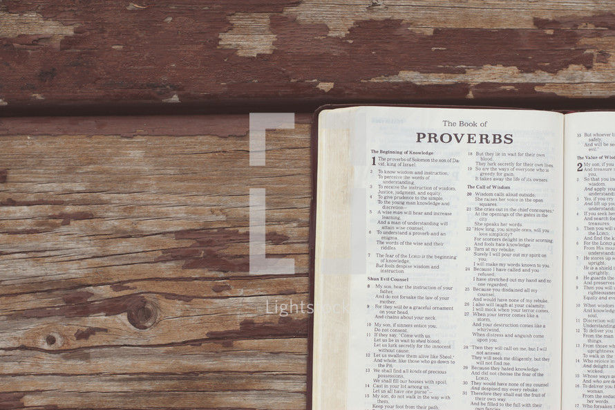 The book of Proverbs