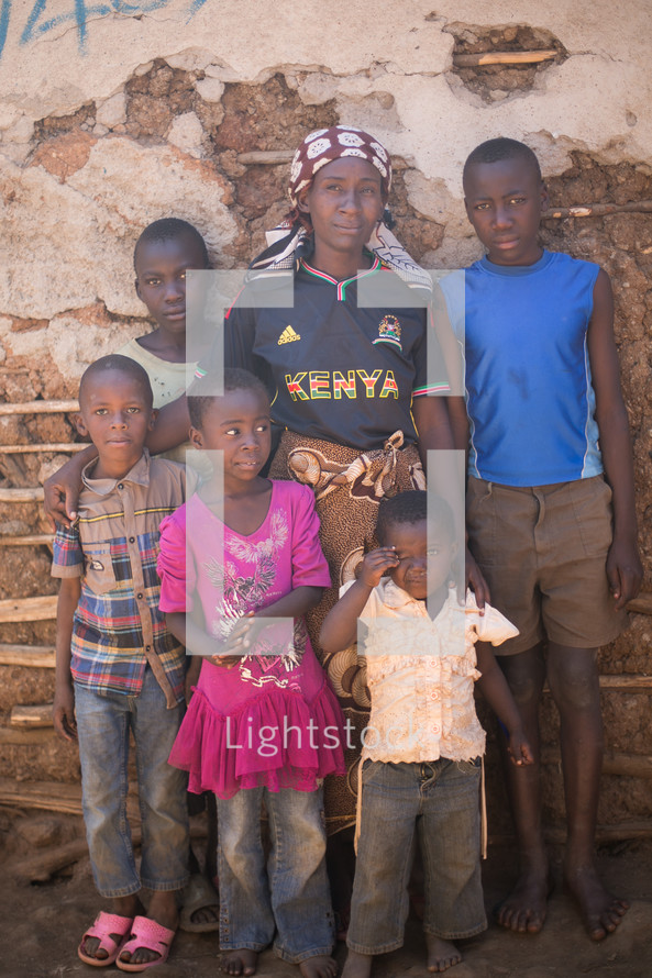 family in Kenya 