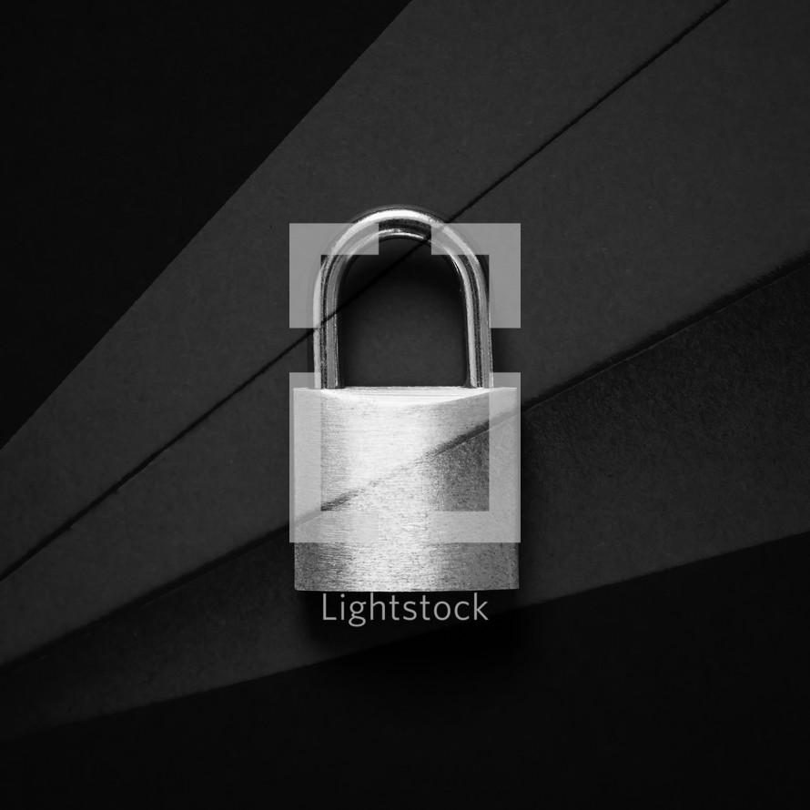 padlock for data protection