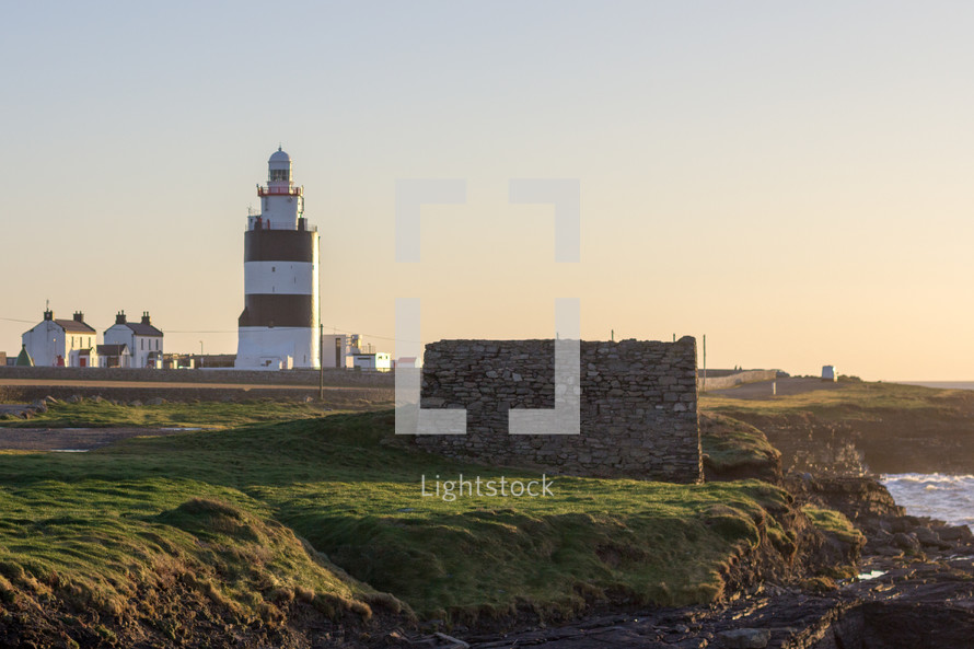 The Hook lighthouse on the southern coast of Ireland is the oldest operational in the world