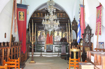 Interior of a renaissance chapel.