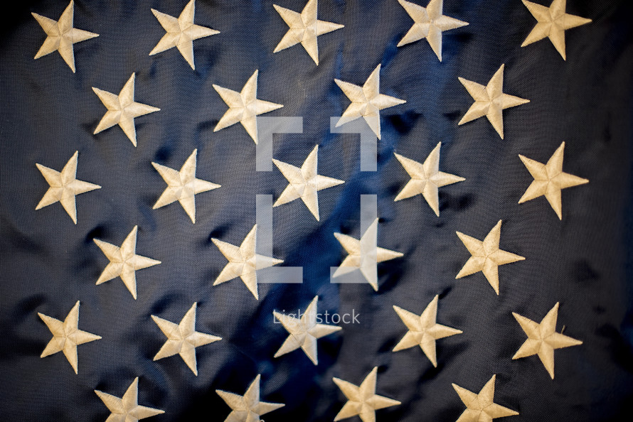 stars on the American flag 