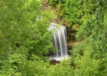 Waterfall in Northwestern Wisconsin, (Cascade Falls, Osceola, WI)
