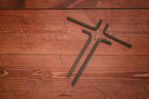 tools in the shape of a cross