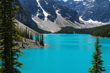 Moraine Lake in Alberta Canada.