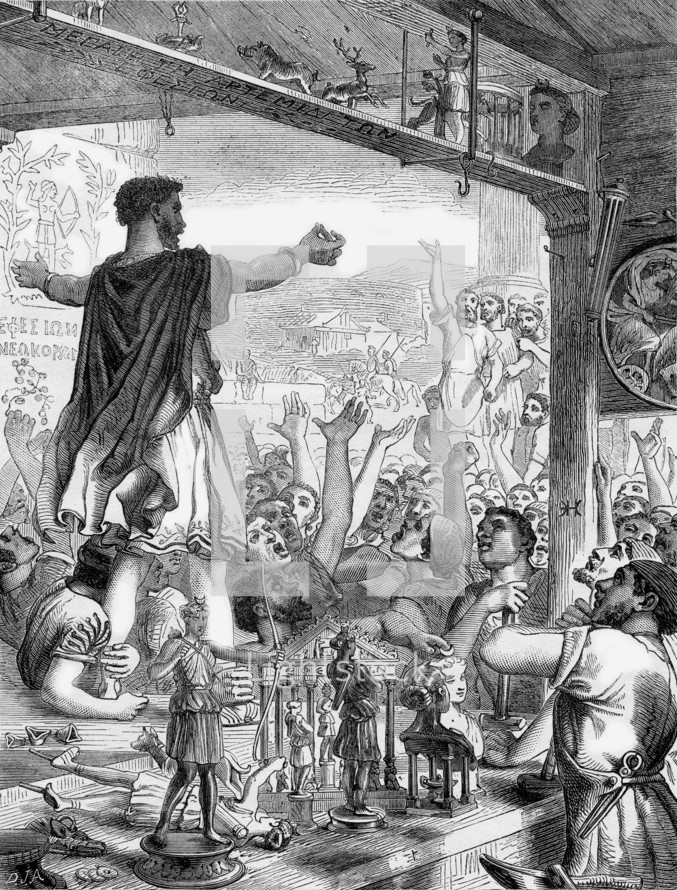 Riot in Ephesus, Acts 19:28
