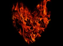 fiery heart
