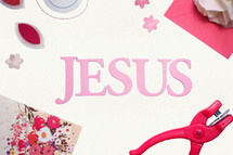 hole puncher, floral paper, crafts, paper, scrapbooking, paper, Valentines day, Jesus