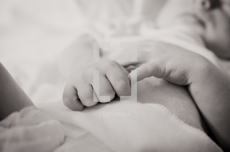 infant hands 
