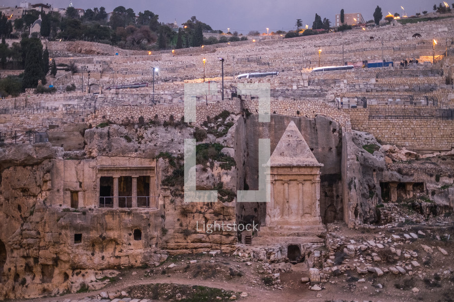 ruins in Jerusalem 